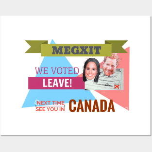 Mexit We Voted Leave Posters and Art